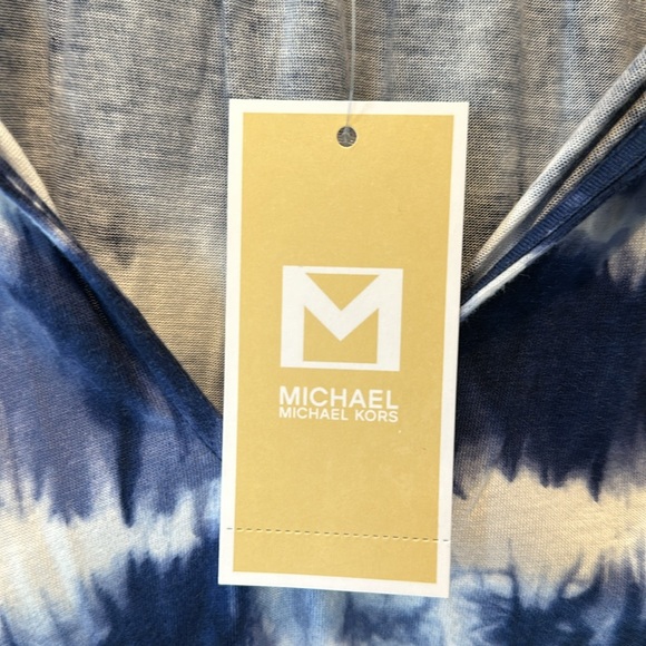 NWT Michael Kors Tie Dye Sleeveless Top - Picture 6 of 7
